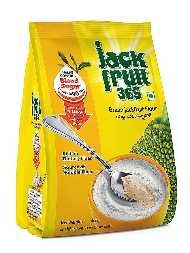 Jackfruit365 Green Jackfruit Flour -Helps Control Blood Sugar- 400g