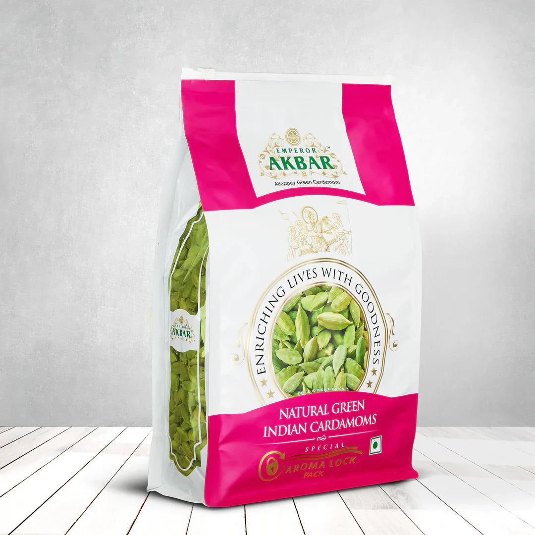 Emperor Akbar - Pink Grade (7.5 mm & above) Cardamom - 1kg