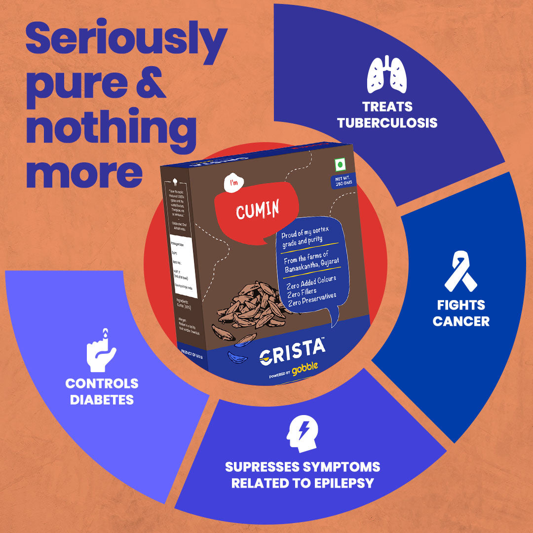 CRISTA Cumin 250 gms