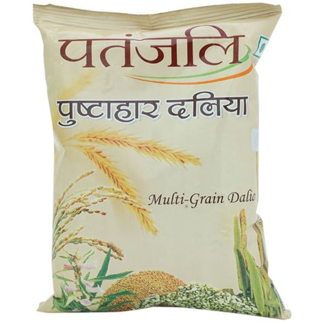 Patanjali Multigrain Dalia, 500 g Pouch