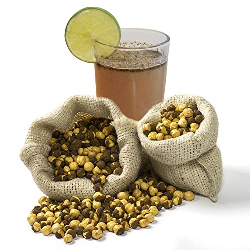 M.R Healthy Eats- High Protein, Roasted & Stone Ground Black Chana Sattu in Food-Grade Container (400g)