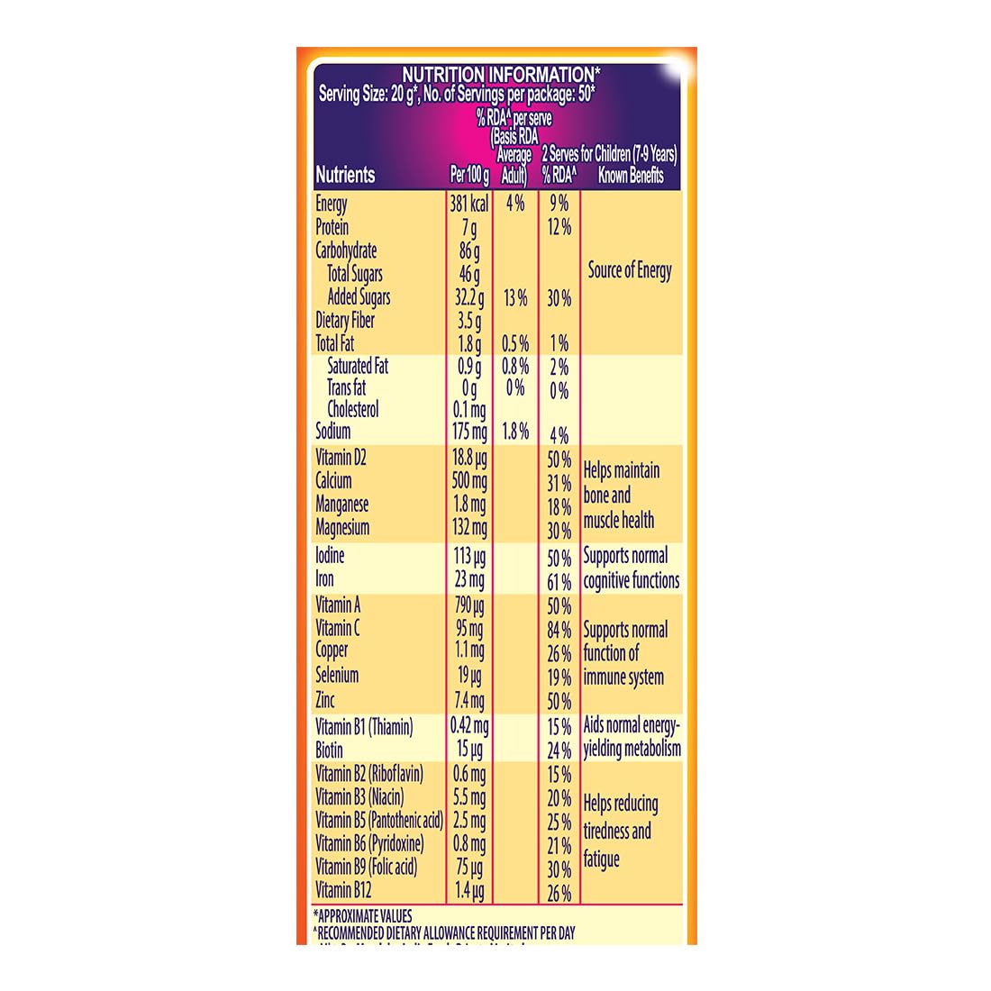 Bournvita Chocolate Nutrition Drink, 1 kg Pouch