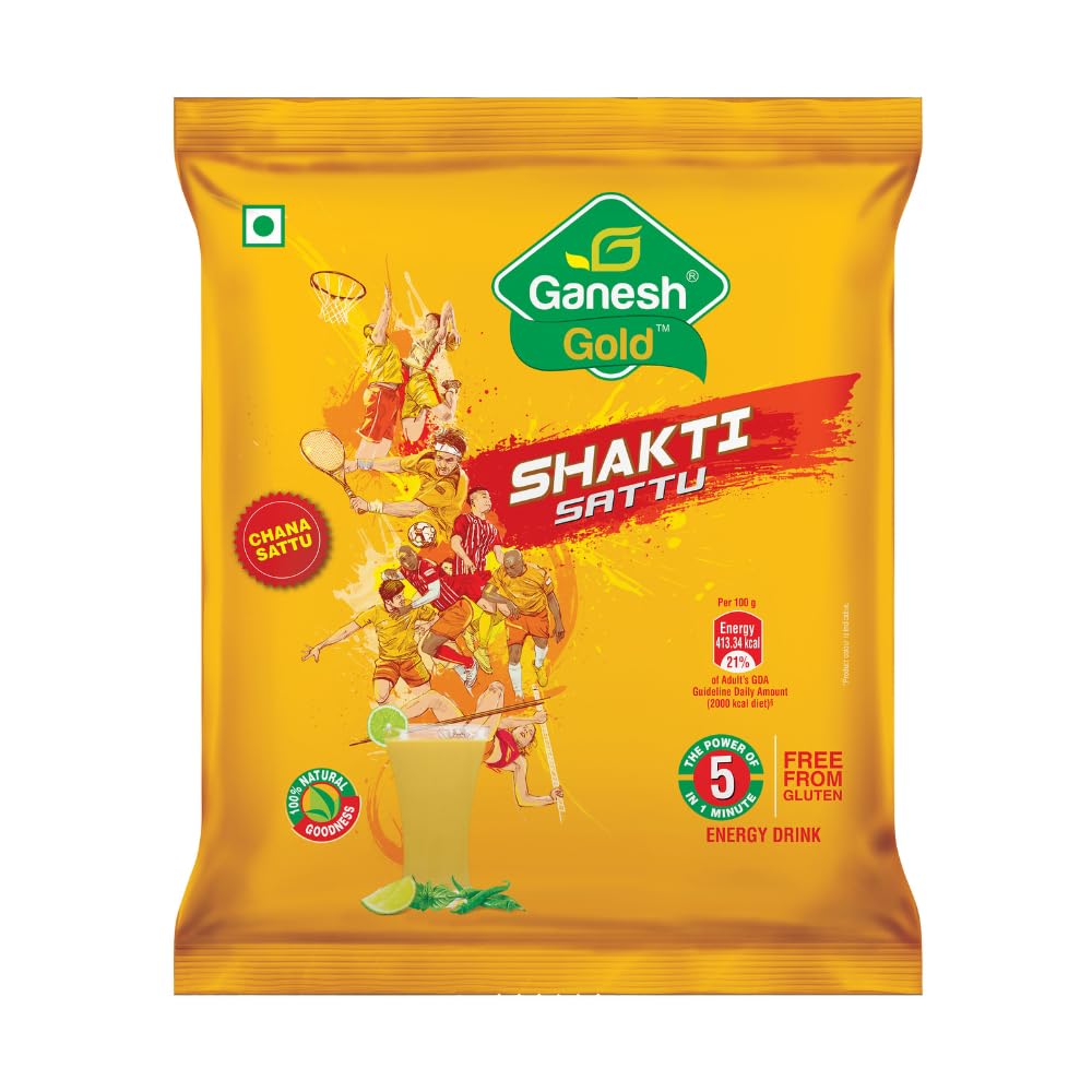 Ganesh gold shakti sattu - 500 gm (pack of 2)