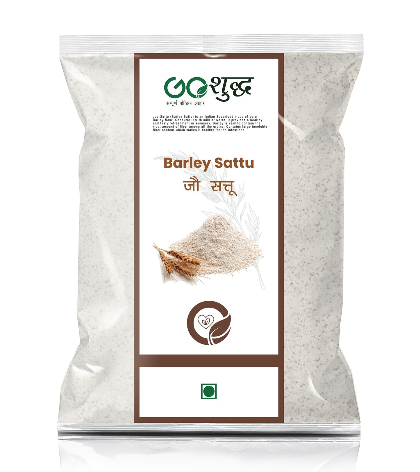 Goshudh Jau Sattu Barley Organic Healthy Grain (1Kg_Pack Of 1)