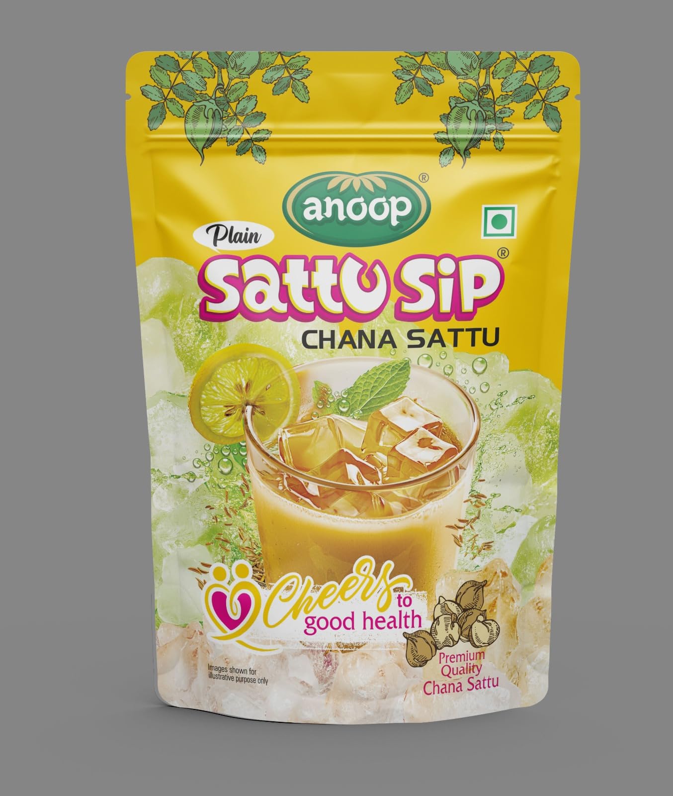 Anoop Sattu (Channa Sattu Sip) (500gms*4) Pack of 4 (2kg)