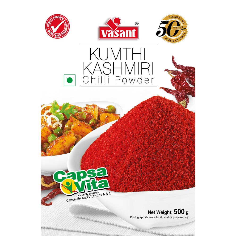 VASANT Kashmiri Chilli Powder - 500g