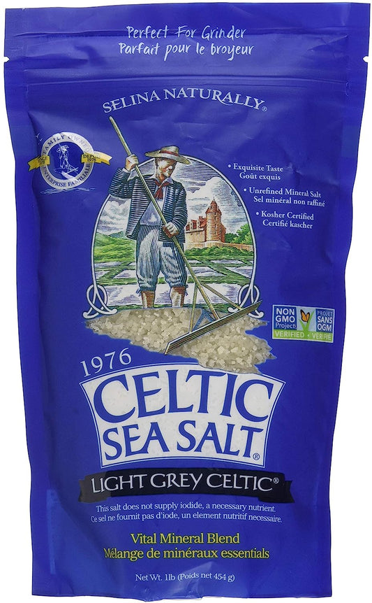 Celtic Sea Salt - Light Grey Celtic Sea Salt - 454 gram