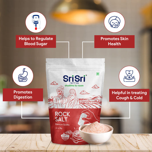 Sri Sri Tattva Rock Salt - Sendha Namak - 1Kg