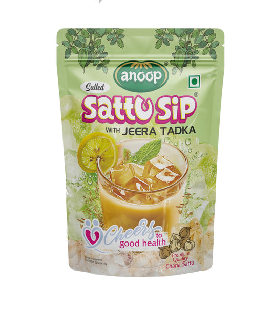 Anoop Sattu Sip (500gms*4) Pack of 4 (2kg) (Salted With Jeera Tadka)