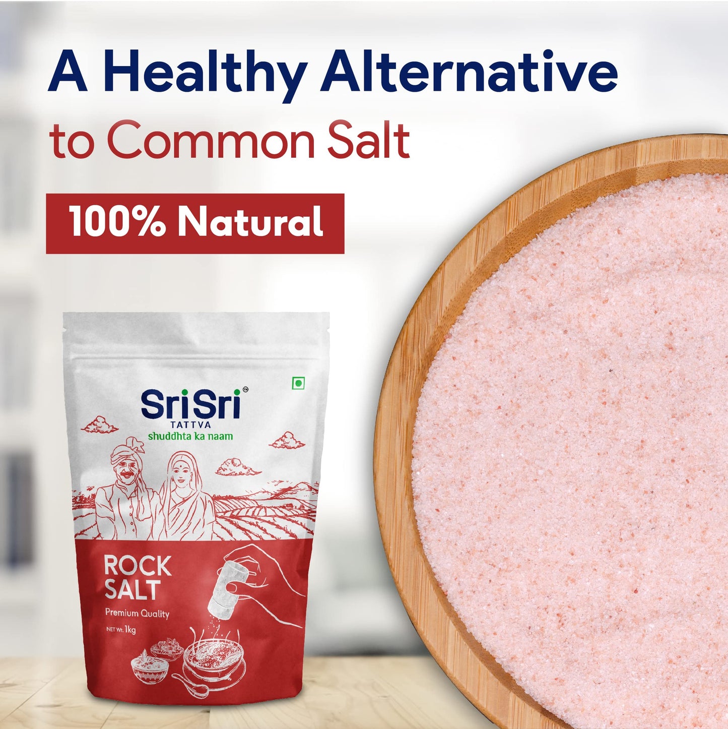 Sri Sri Tattva Rock Salt - Sendha Namak - 1Kg