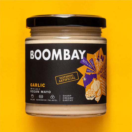 Boombay Most Loved Vegan Mayos: Garlic & Black Pepper