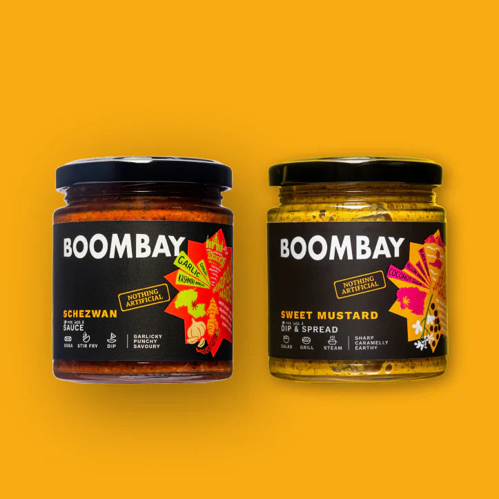 Boombay Most Loved Classics: Schezwan & Sweet Mustard